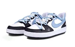 Nike: Чёрные кроссовки  Court