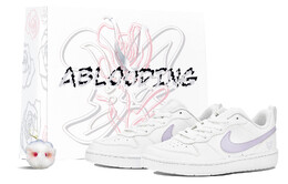 Nike: Фиолетовые кроссовки  Court