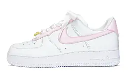 Nike: Розовые кроссовки  Air Force 1