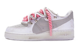 Nike: Серые кроссовки  Air Force 1