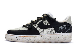 Nike: Чёрные кроссовки  Air Force 1