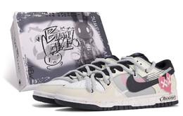 Nike: Бежевые кроссовки  Dunk