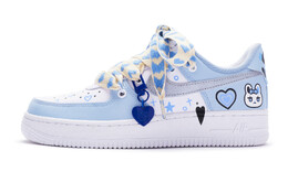 Nike: Голубые кроссовки  Air Force 1