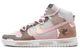 Nike: Розовые кроссовки  Dunk