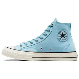 Converse: Голубые кроссовки  Chuck 70