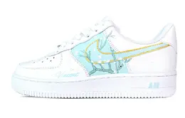 Nike: Белые кроссовки  Air Force 1