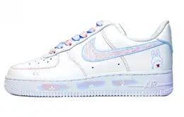 Nike: Розовые кроссовки  Air Force 1