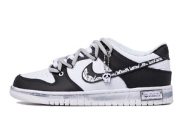 Nike: Серые кроссовки  Dunk