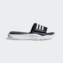 Adidas: Чёрные сандалии 