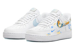 Nike: Белые кроссовки  Air Force 1