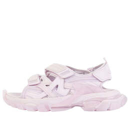 Balenciaga: Розовые сандалии  Track Clear Sole