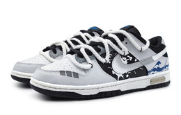 Nike: Чёрные кроссовки  Dunk
