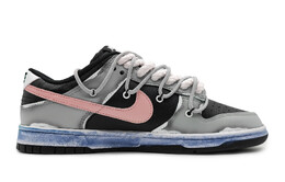 Nike: Серые кроссовки  Dunk