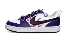 Nike: Фиолетовые кроссовки  Court