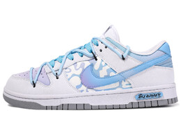 Nike: Голубые кроссовки  Dunk