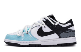 Nike: Синие кроссовки  Dunk