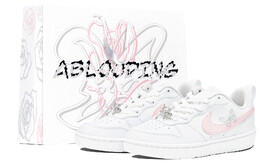 Nike: Розовые кроссовки  Court