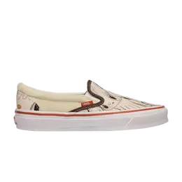 Vans: Коричневые мокасины  Classic Slip On