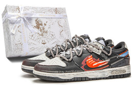 Nike: Чёрные кроссовки  Dunk