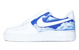 Nike: Голубые кроссовки  Air Force 1