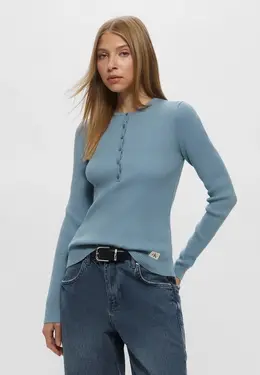 Calvin Klein Jeans: Голубой свитер 