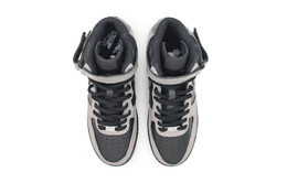 Nike: Чёрные кроссовки  Air Force 1