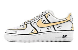 Nike: Белые кроссовки  Air Force 1