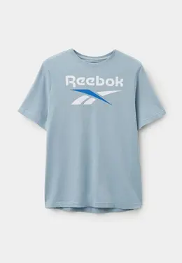 Reebok: Голубая футболка 