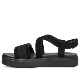 UGG: Чёрные сандалии 