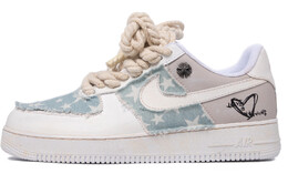 Nike: Белые кроссовки  Air Force 1