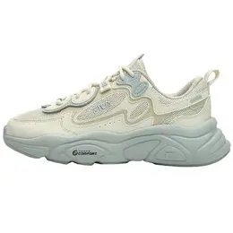 Fila: Бежевые кроссовки 