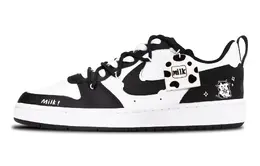 Nike: Чёрные кроссовки  Court