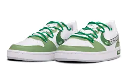 Nike: Зелёные кроссовки  Court