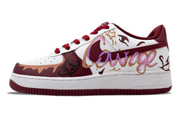 Nike: Красные кроссовки  Air Force 1