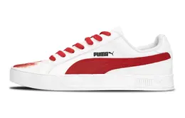 PUMA: Белые кроссовки  Smash