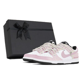 Nike: Розовые кроссовки  Dunk