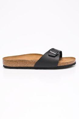 Birkenstock: Чёрные шлёпанцы 