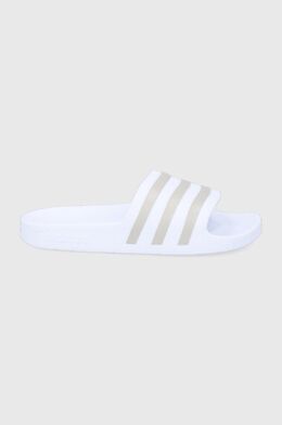 Adidas: Белые шлёпанцы  Adilette