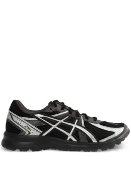 ASICS: Чёрные кроссовки 