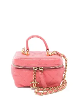 CHANEL Pre-Owned: Розовая сумка 