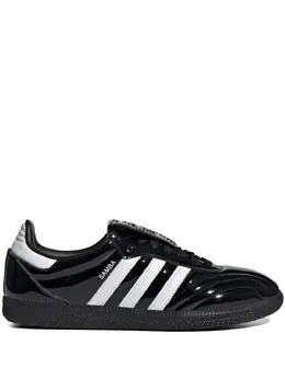 adidas: Чёрные кроссовки  Samba