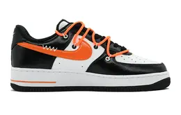 Nike: Чёрные кроссовки  Air Force 1