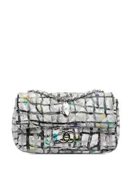 CHANEL Pre-Owned: Белая сумка через плечо 