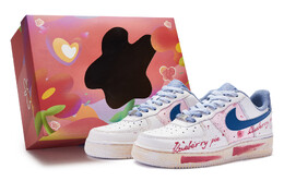 Nike: Белые кроссовки  Air Force 1