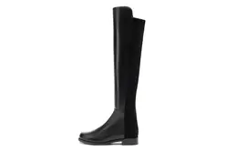Stuart Weitzman: Чёрные сапоги 