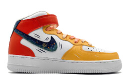 Nike: Красные кроссовки  Air Force 1