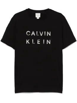 Calvin Klein: Футболка с принтом 