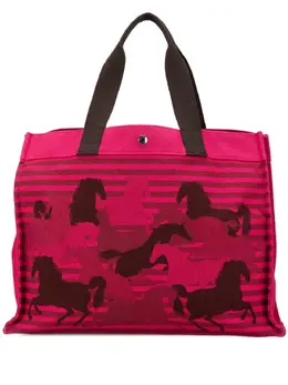 Hermès Pre-Owned: Розовая сумка-шоппер 