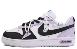 Nike: Фиолетовые кроссовки  Court