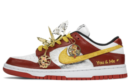 Nike: Красные кроссовки  Dunk